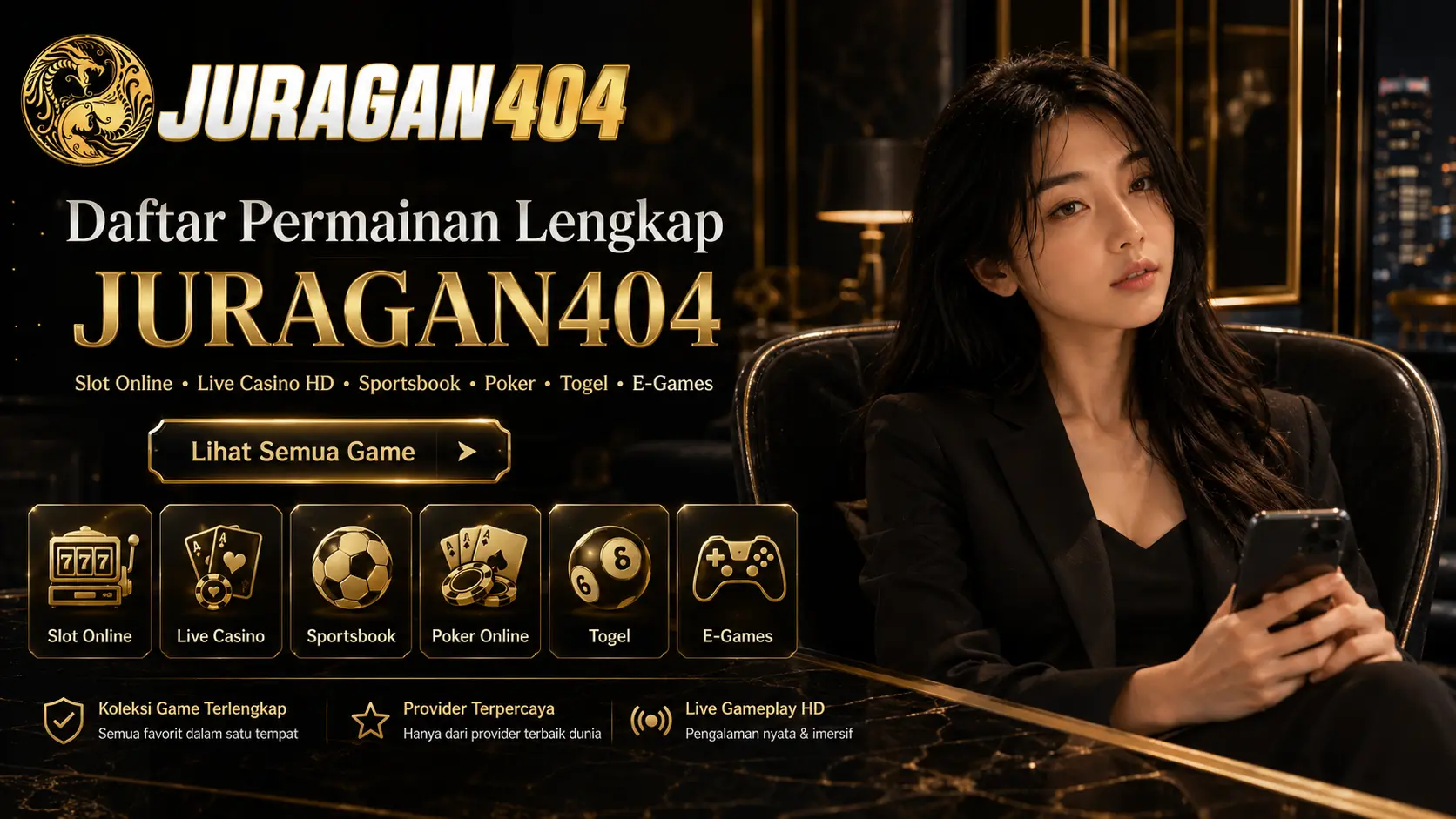 Daftar Permainan Juragan404