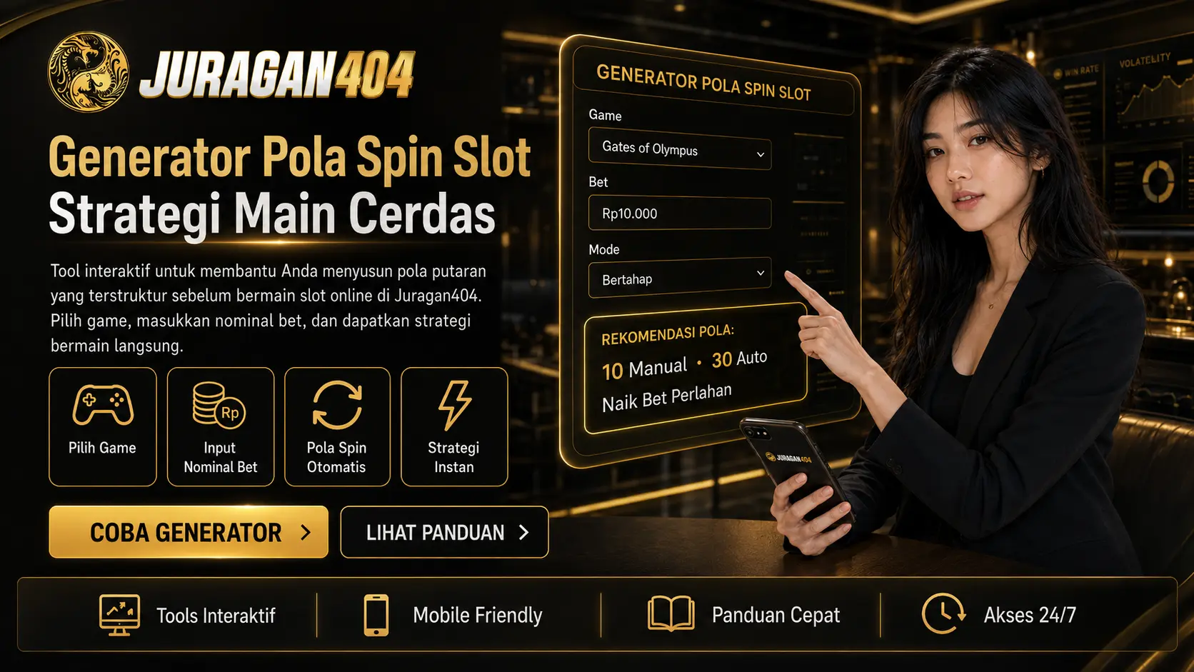 Generator Pola Spin Slot Juragan404